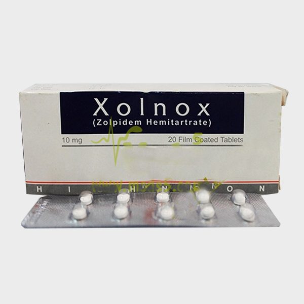 Xolnox (Zolpidem Hemitartrate) 10mg